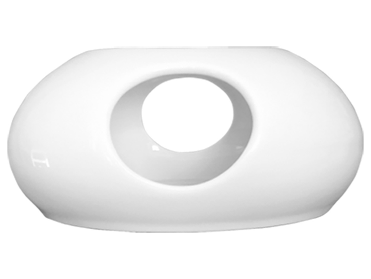 Podgrzewacz porcelanowy Yvette 15 cm biały