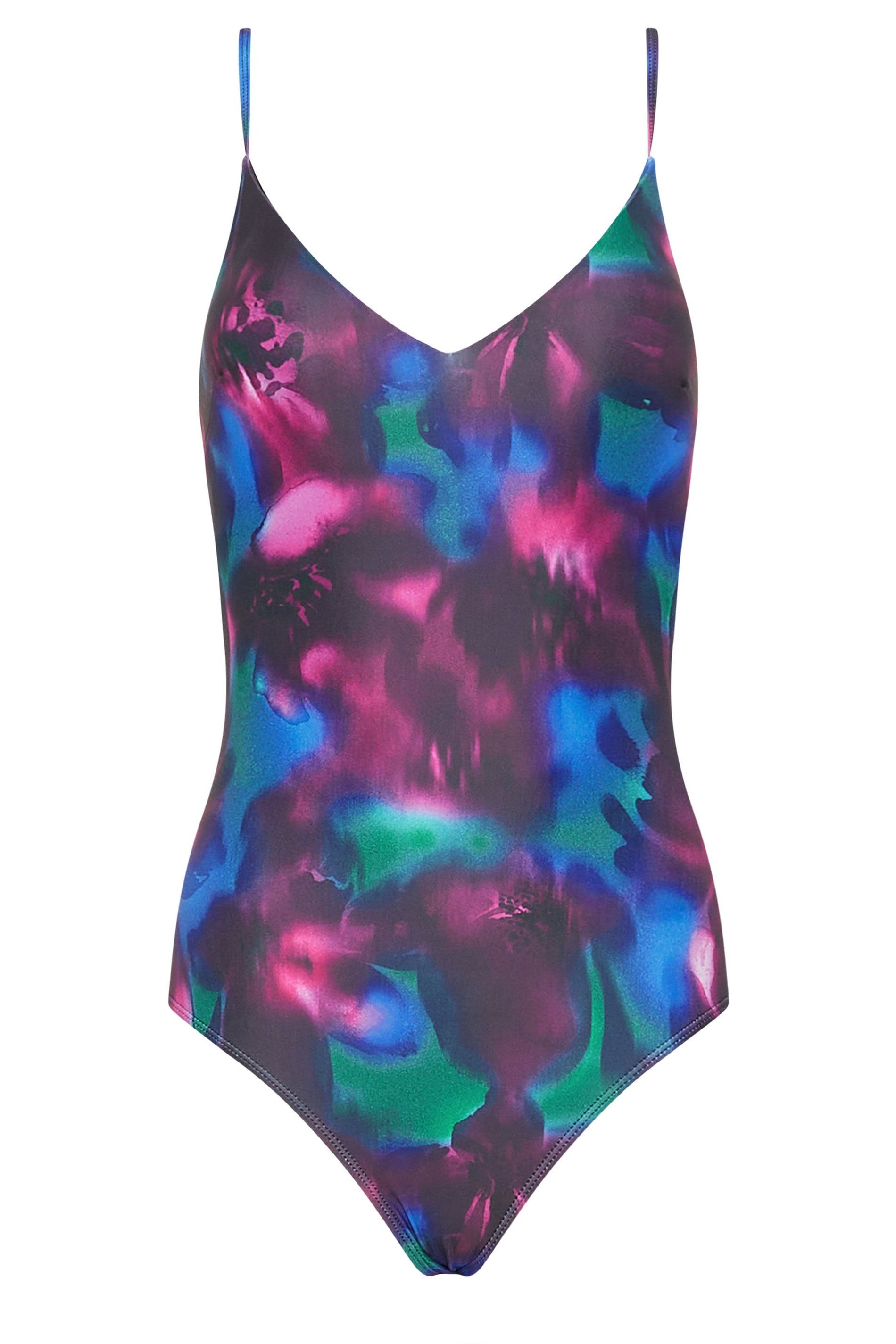 Long Tall Sally Tall Floral Cross Back Swimsuit