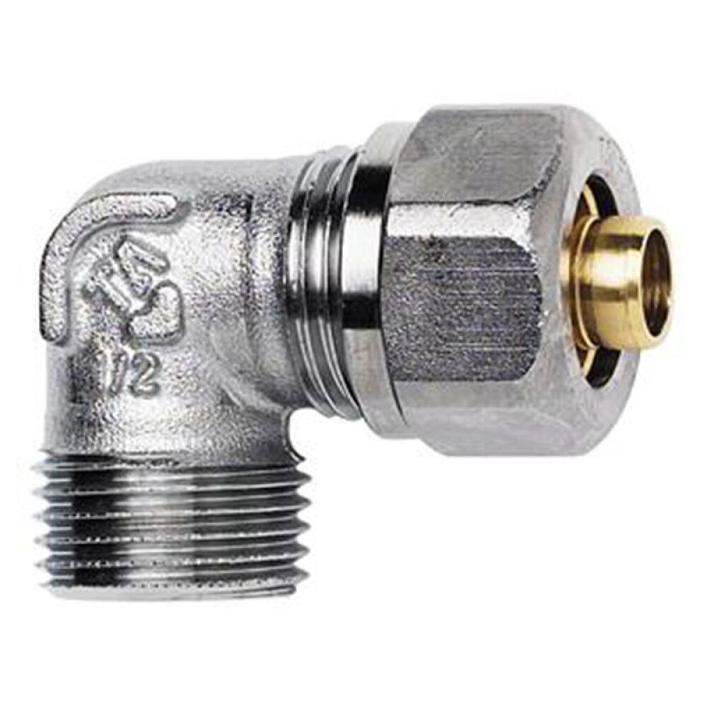 PEX-KOBLING IMI VINKEL/NIPPEL 15MM 1/2"