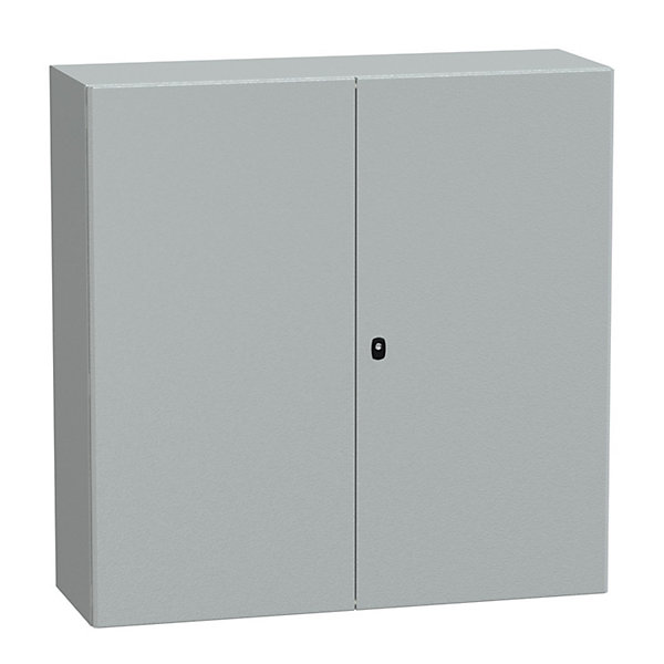 Nsys3d121240d Coffret Métallique étanche Ip55 - 1200x1200x400 - 2 Portes - Spacial S3d - Schneider Electric