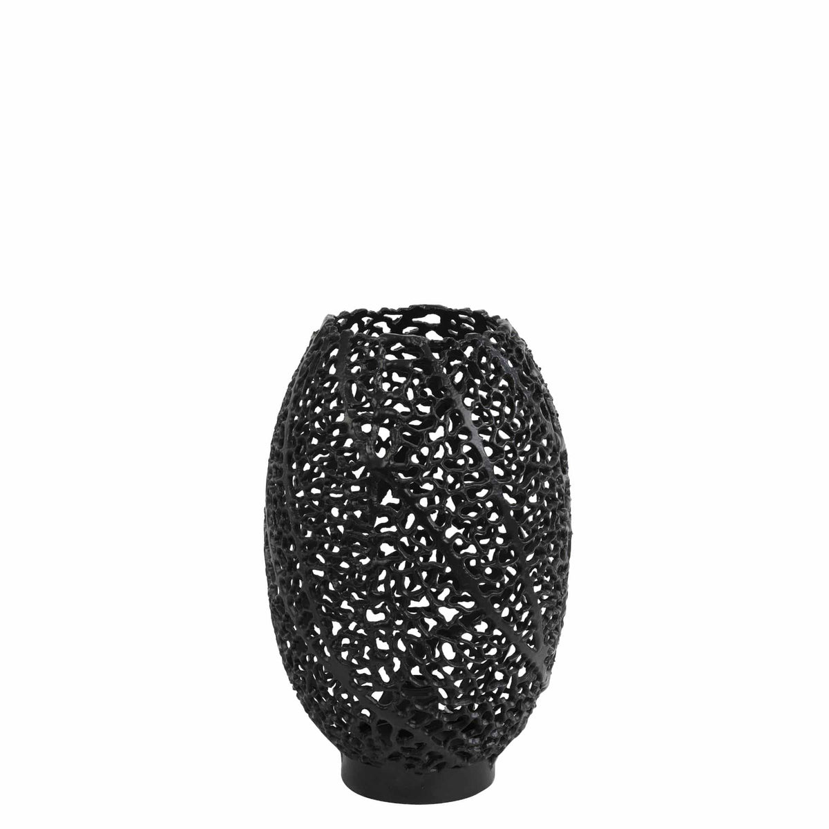Light & Living tafellamp Sinula - zwart - Ø24cm
