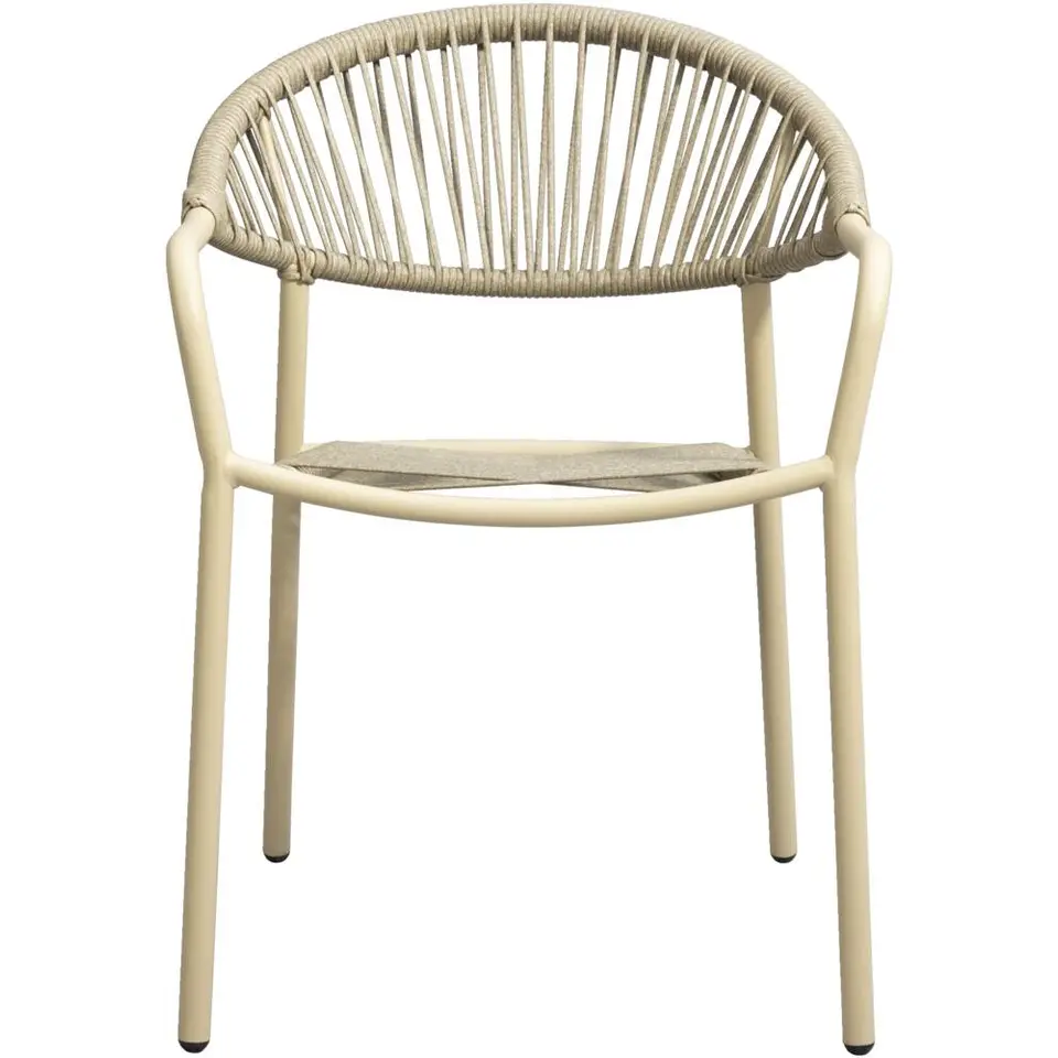Terrasstoel Palamos - naturel/zand