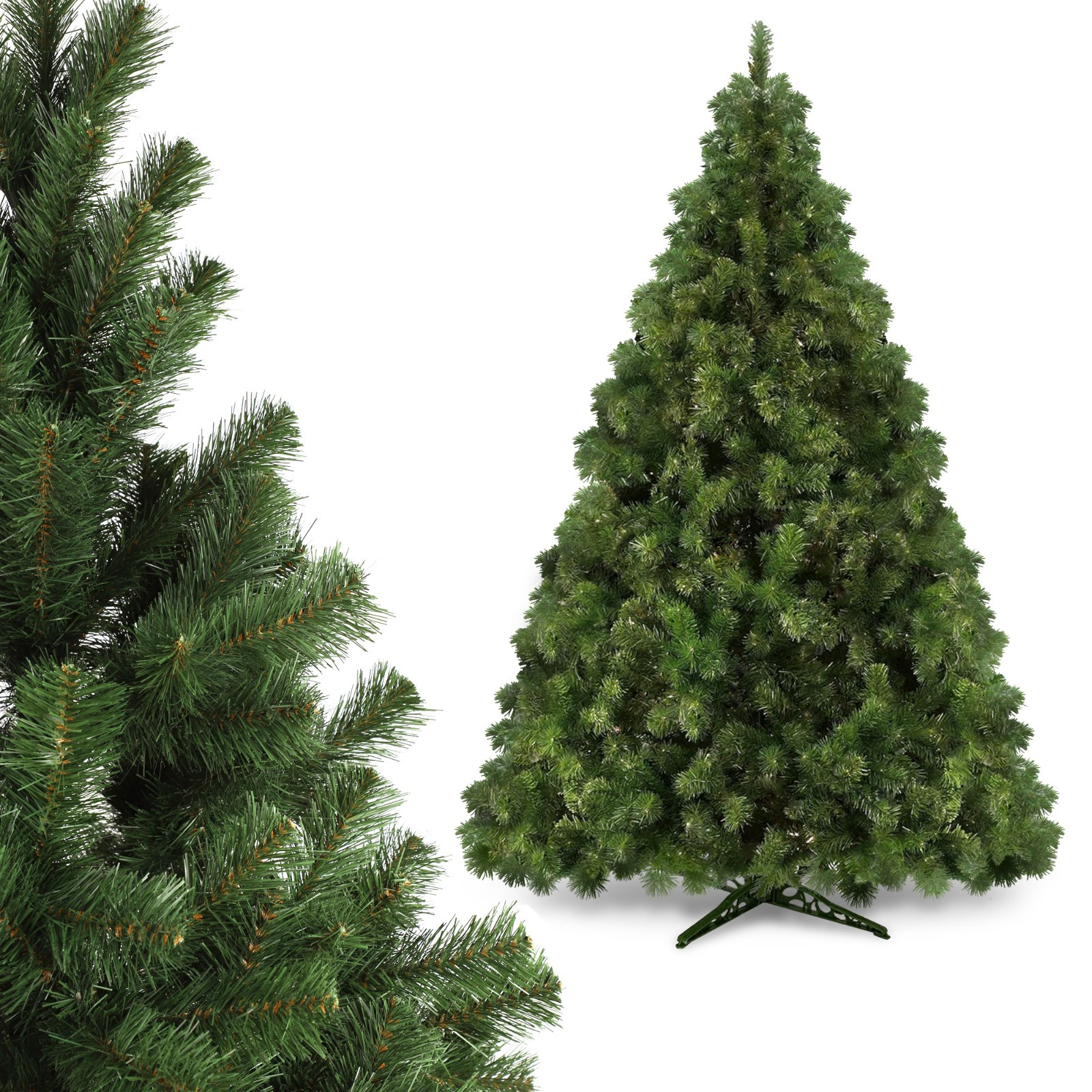 Choinka sztuczna Jodła 220 cm Gęsta Piękna Premium