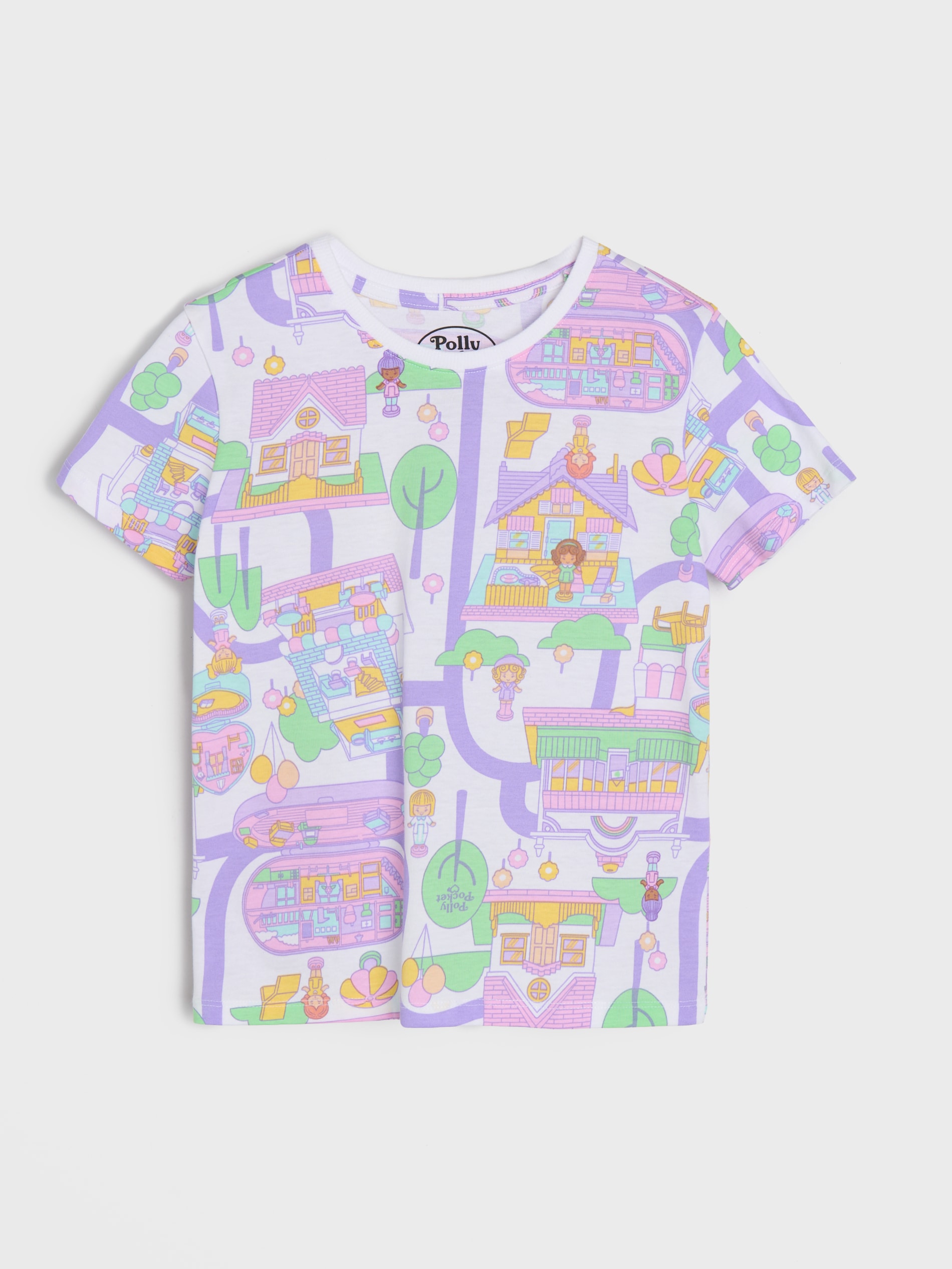 Bawełniana piżama dwuczęściowa Polly Pocket