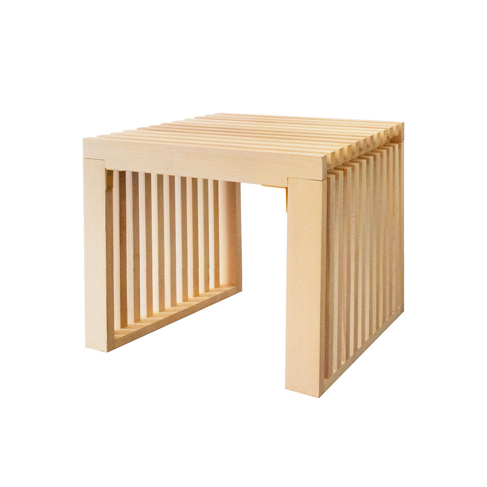 HOME DELUX Houten bank LORA Natuur - 50 cm