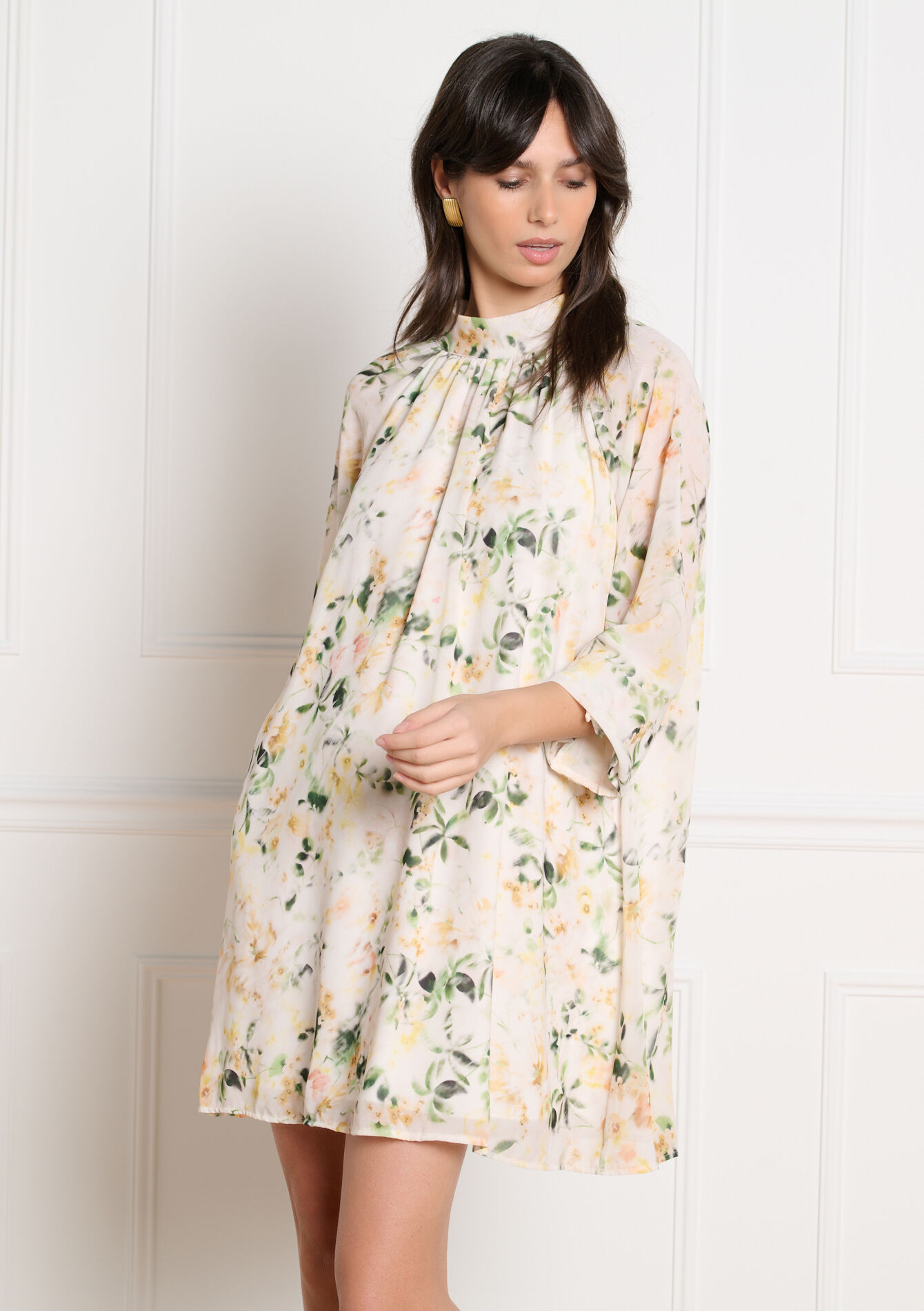 Zwierige bloemenjurk