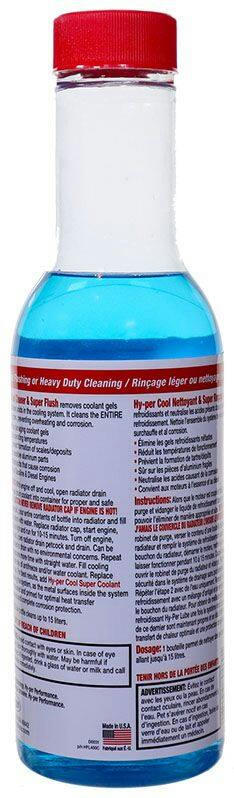 Rislone Hy-per Cool Radiator Cleaner & Super Flush 473-mL