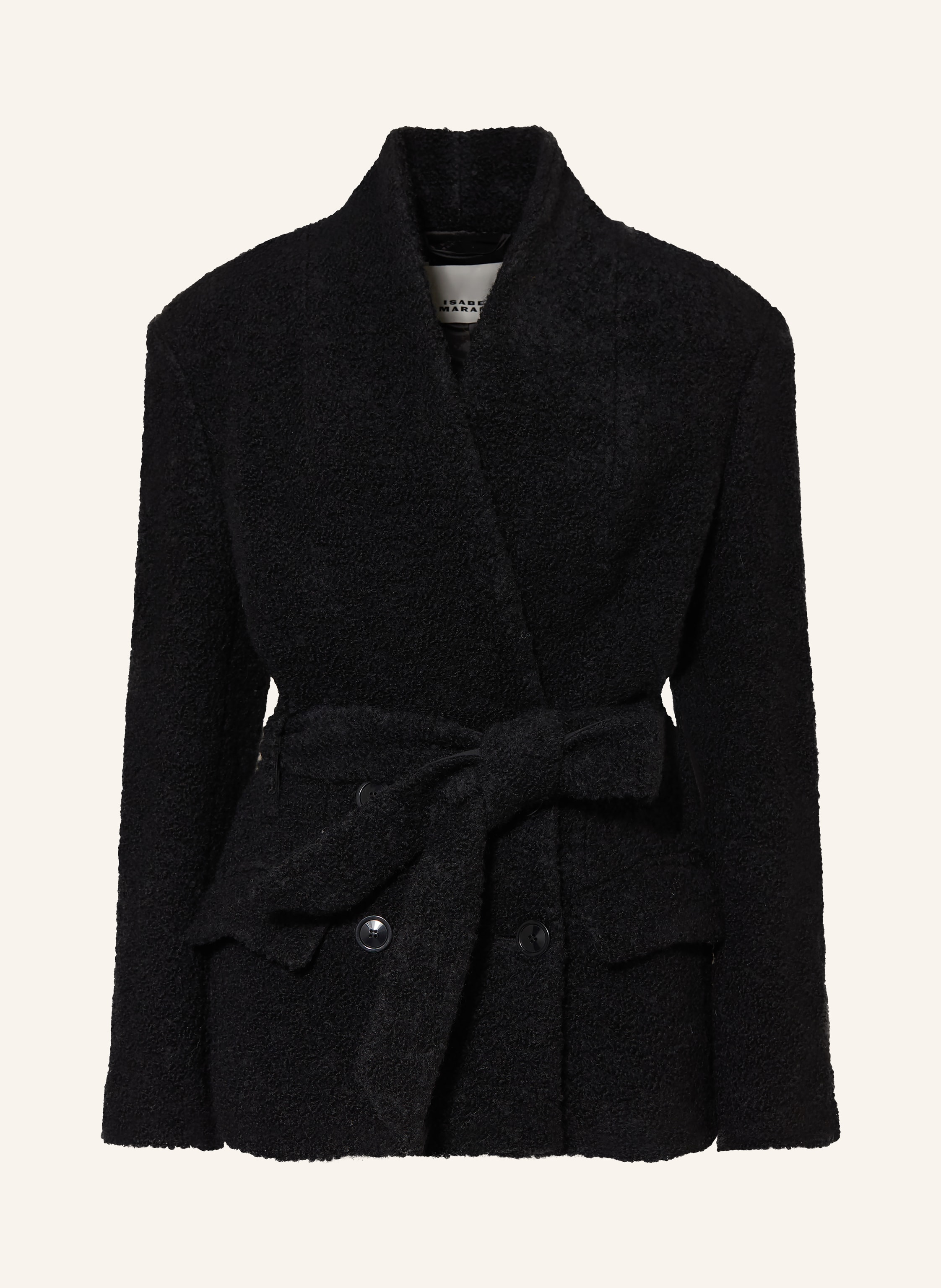 ISABEL MARANT Bouclé-Jacke SYNDRA mit Alpaka