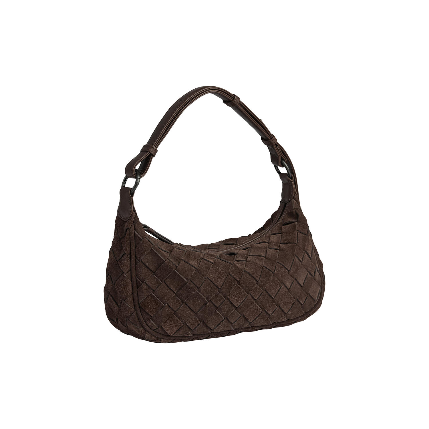 Mini MuseMBG Bag Sue. Weave, dark brown
