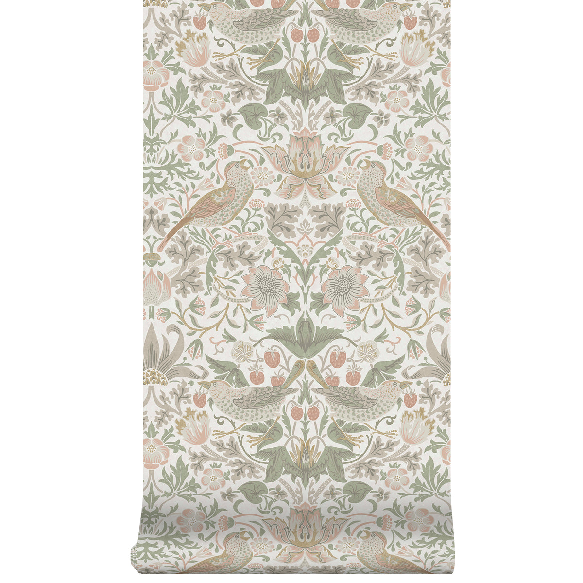 William Morris at Home Vliesbehang Strawberry Thief - 10mx52cm