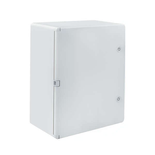 Boîtier hermétique ABS avec plaque de montage galvanisée et système de verrouillage sécurisé - H 50 x L 40 P 24 cm