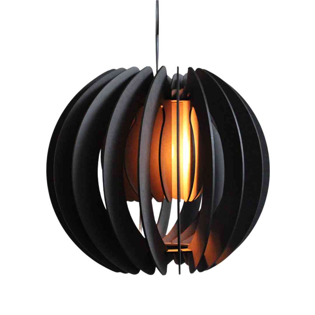 van Tjalle en Jasper - William Shakesphere hanglamp - Black