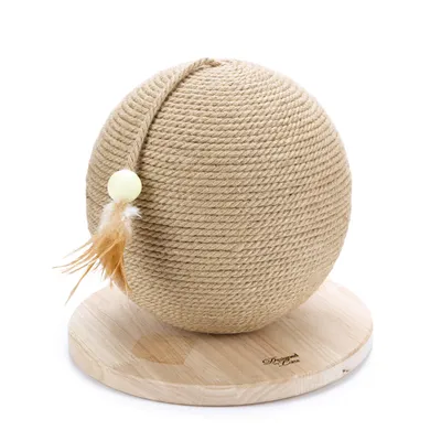 Designed by Lotte Balty M Wooden Scratching Ball
