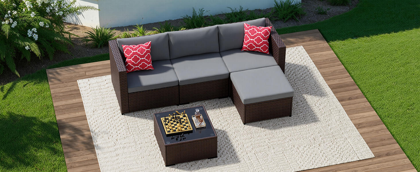 wicker patio furniture