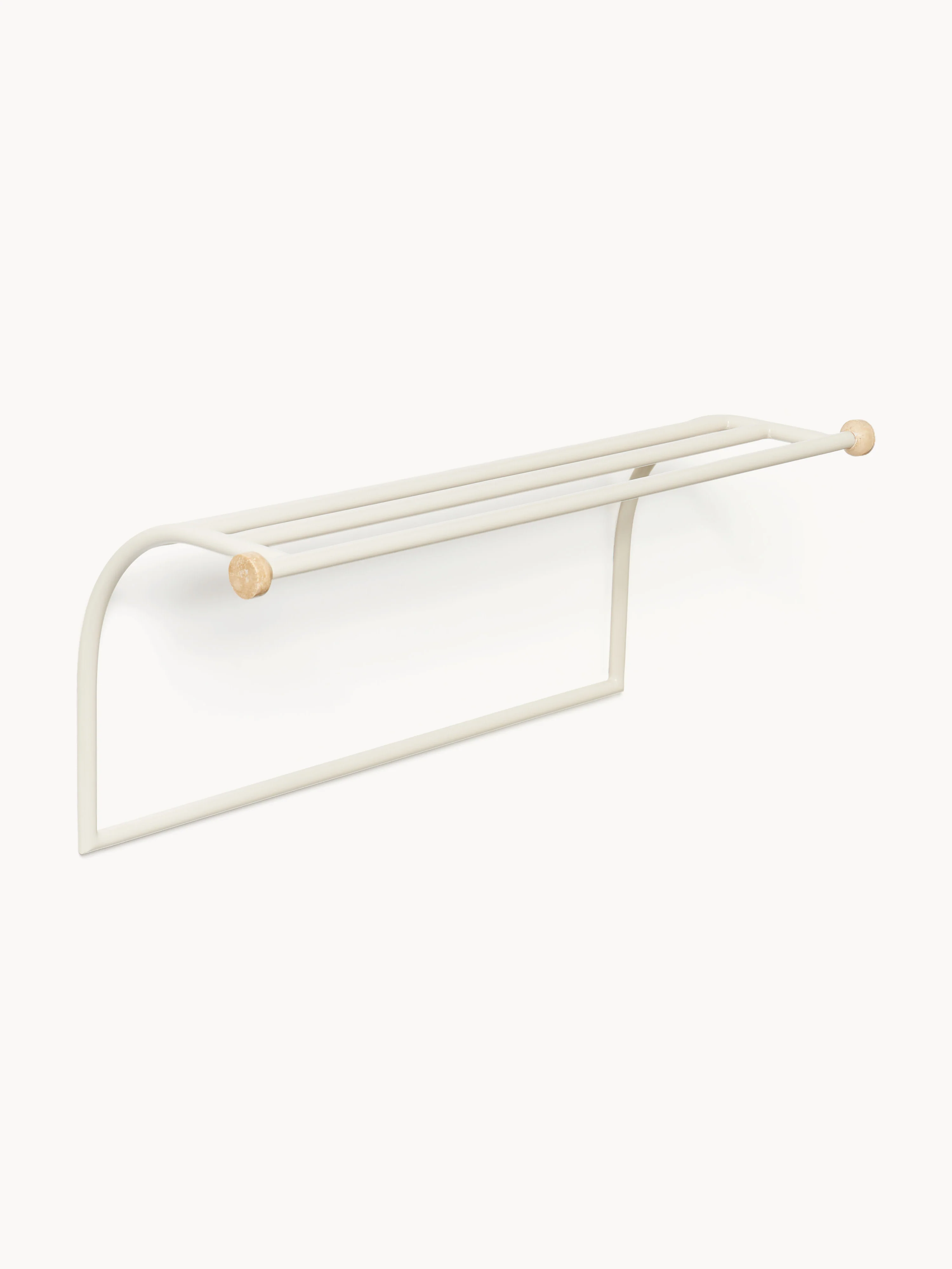 Wandgarderobe Disa mit Travertinhaken