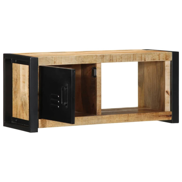 Szafka Pod TV Szafka Pod Telewizor RTV Drewniana Półka 80x30x35 cm