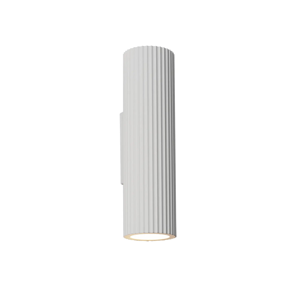 Artdelight wandlamp Brest - 2 lichts - 7 x 25  cm - wit