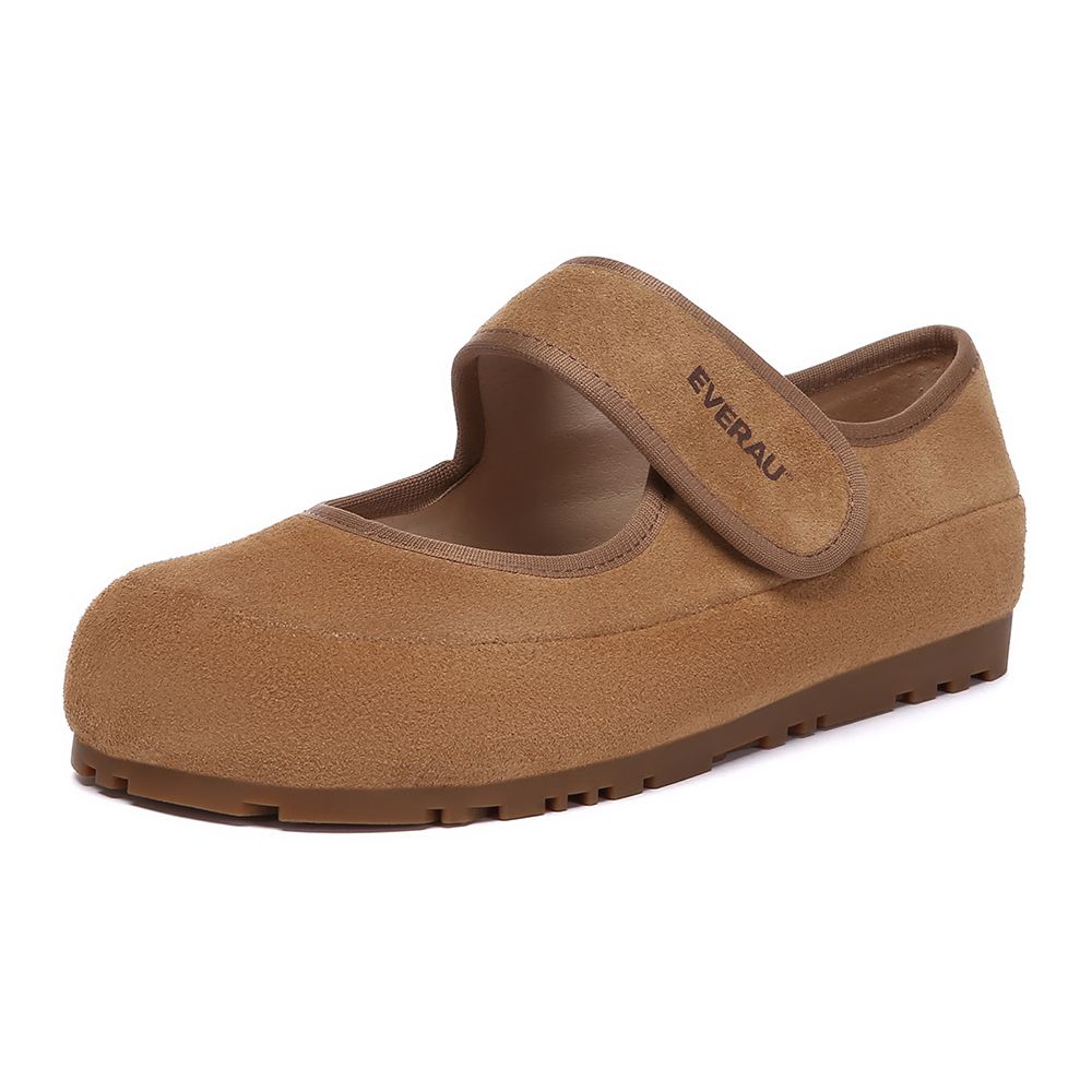 EverAu Australia Genuine Leather Malia Mary Jane with Rubber Sole