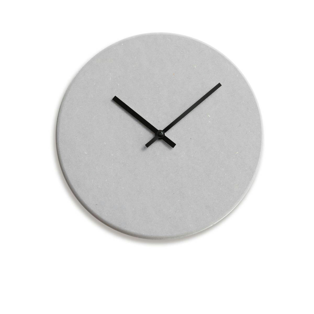 - Horloge murale en bois gris D38cm