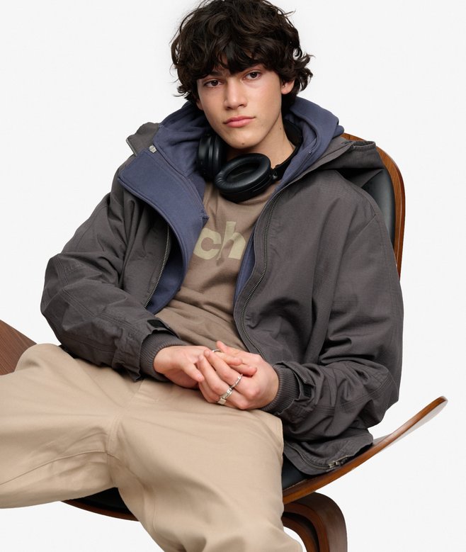 Bench Hooded Ripstop Jacket
