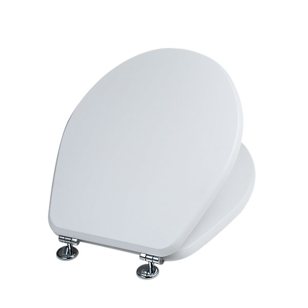 Abattant De Wc Compatible Avec Le Modèle Inca En Mdf Blanc