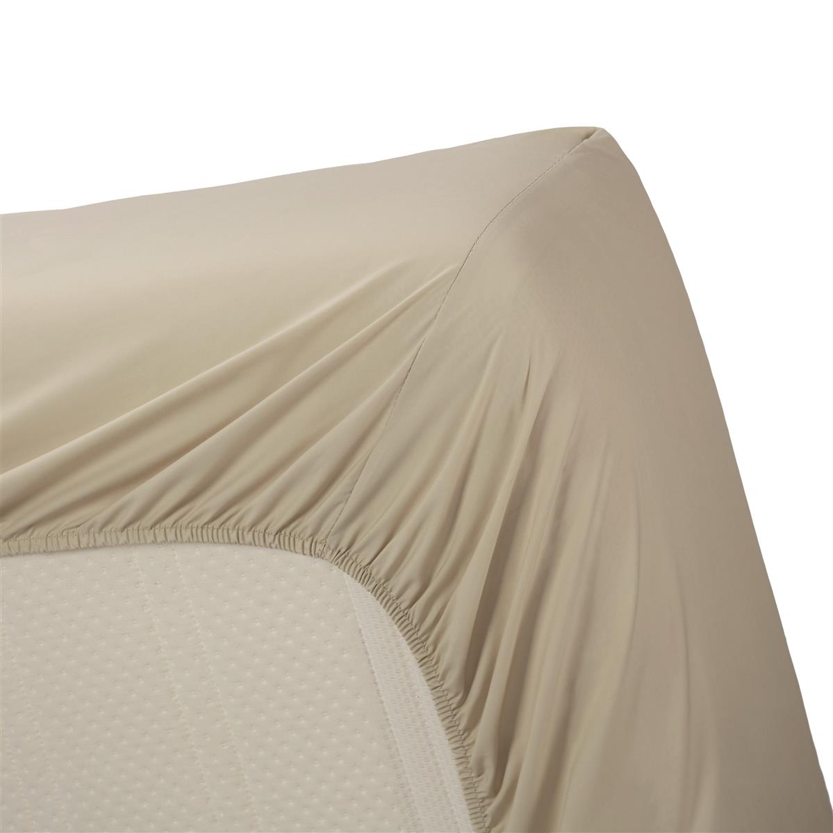 Beddinghouse Percale katoen - Hoeslaken - 180x220 - Zand