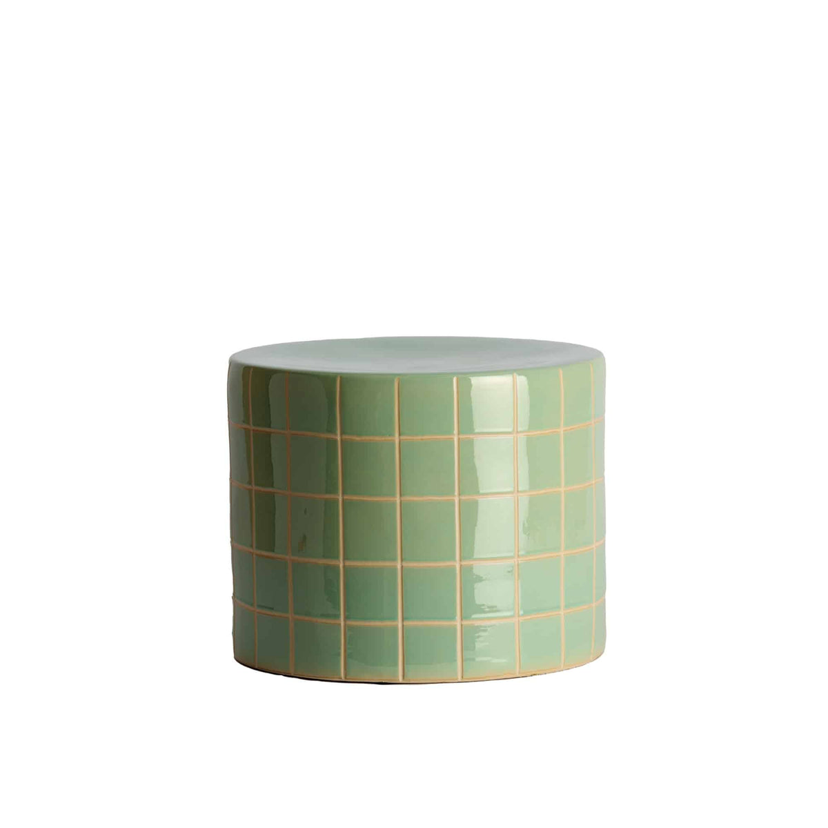 Light & Living bijzettafel Maucho - groen - Ø42cm