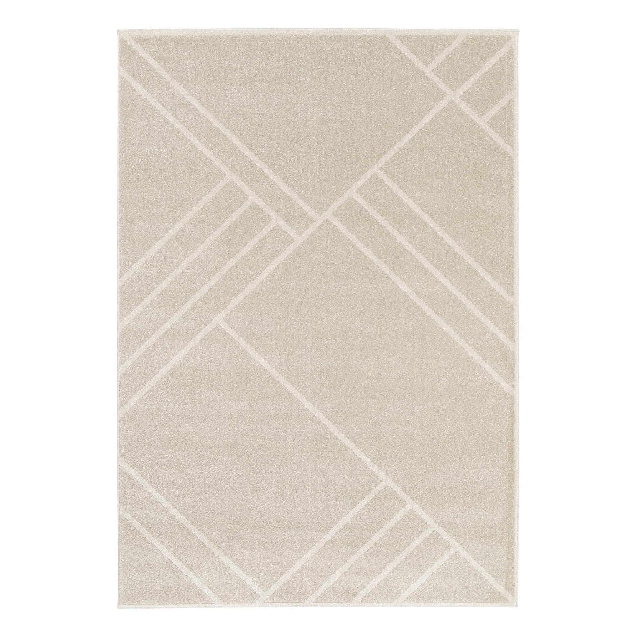 AFK Living vloerkleed Wyatt - zeer zacht - beige - 120 x 170 cm