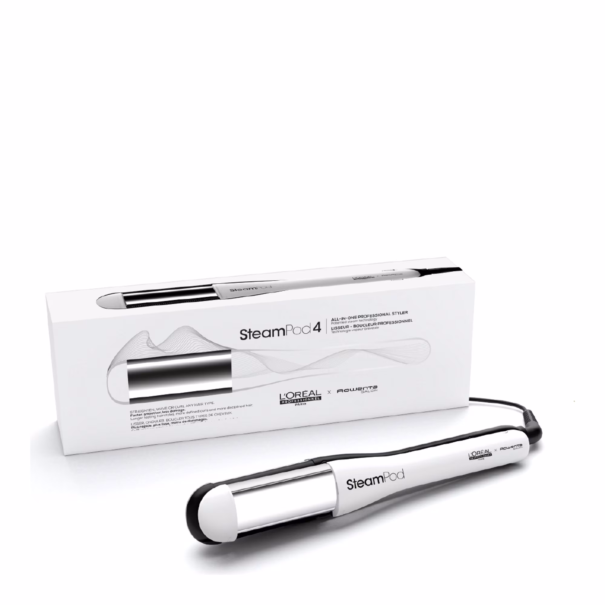 STEAMPOD 4.0Lisseur-boucleur vapeur professionnel