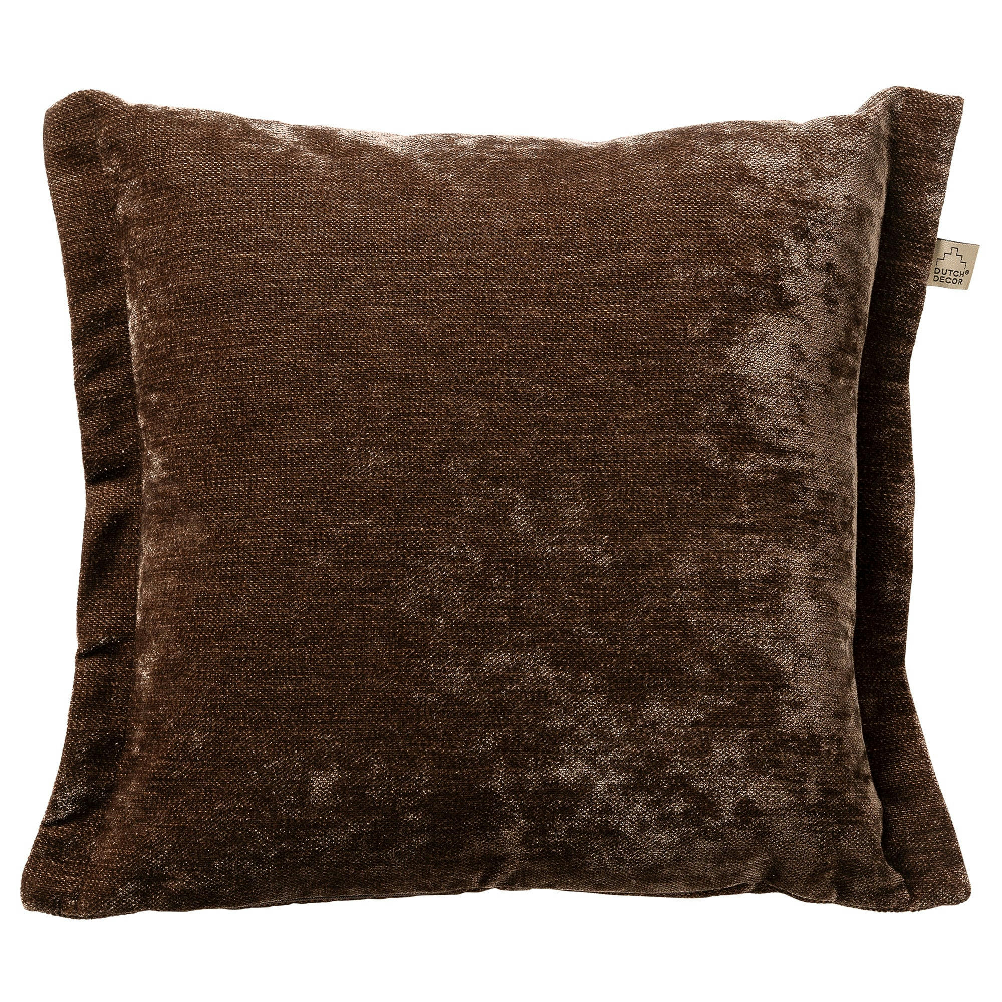 - Housse de coussin multicolore en polyester-45x45 cm uni