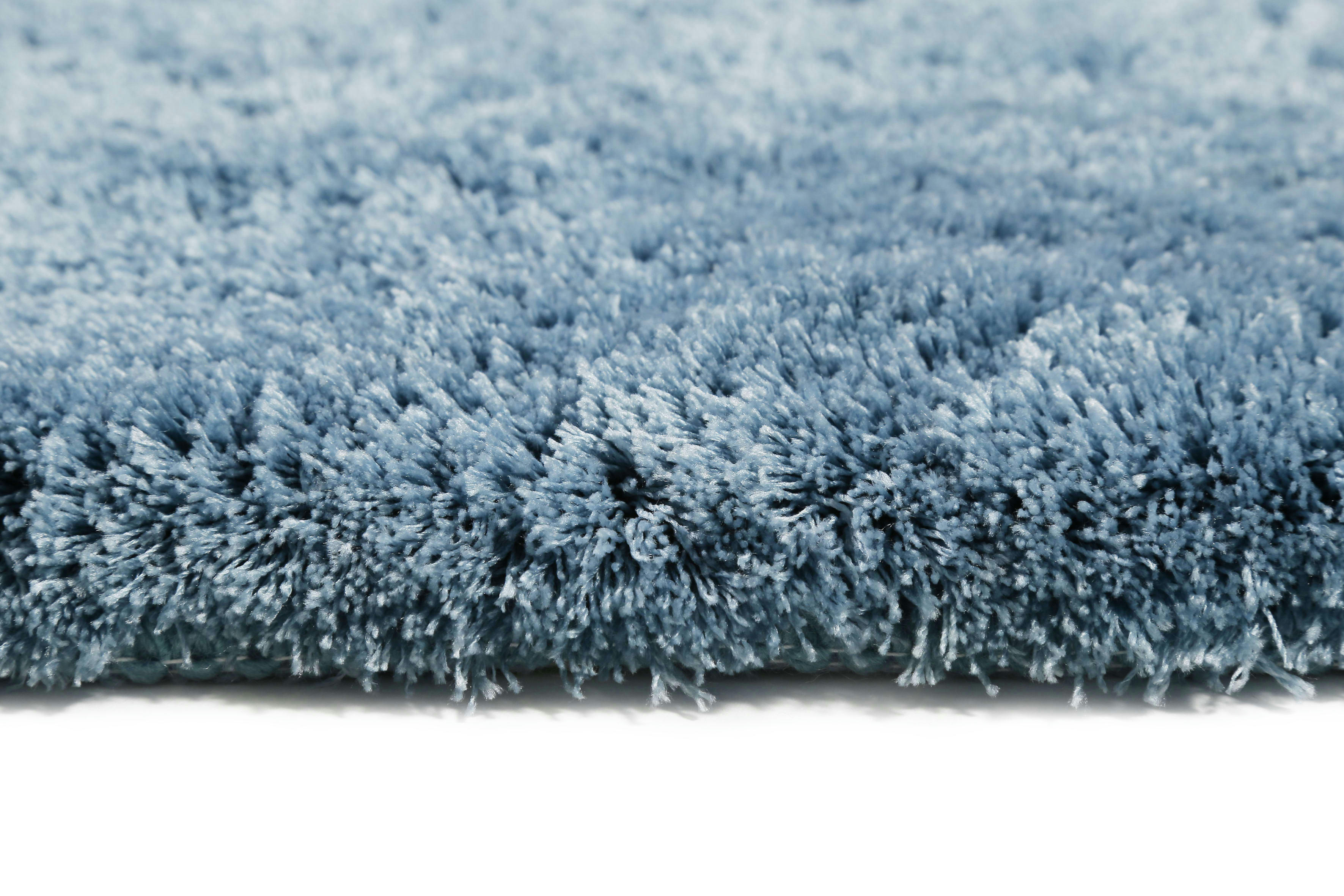 PORTO AZZURRO - Tapis de bain microfibre antidérapant bleu 80x150