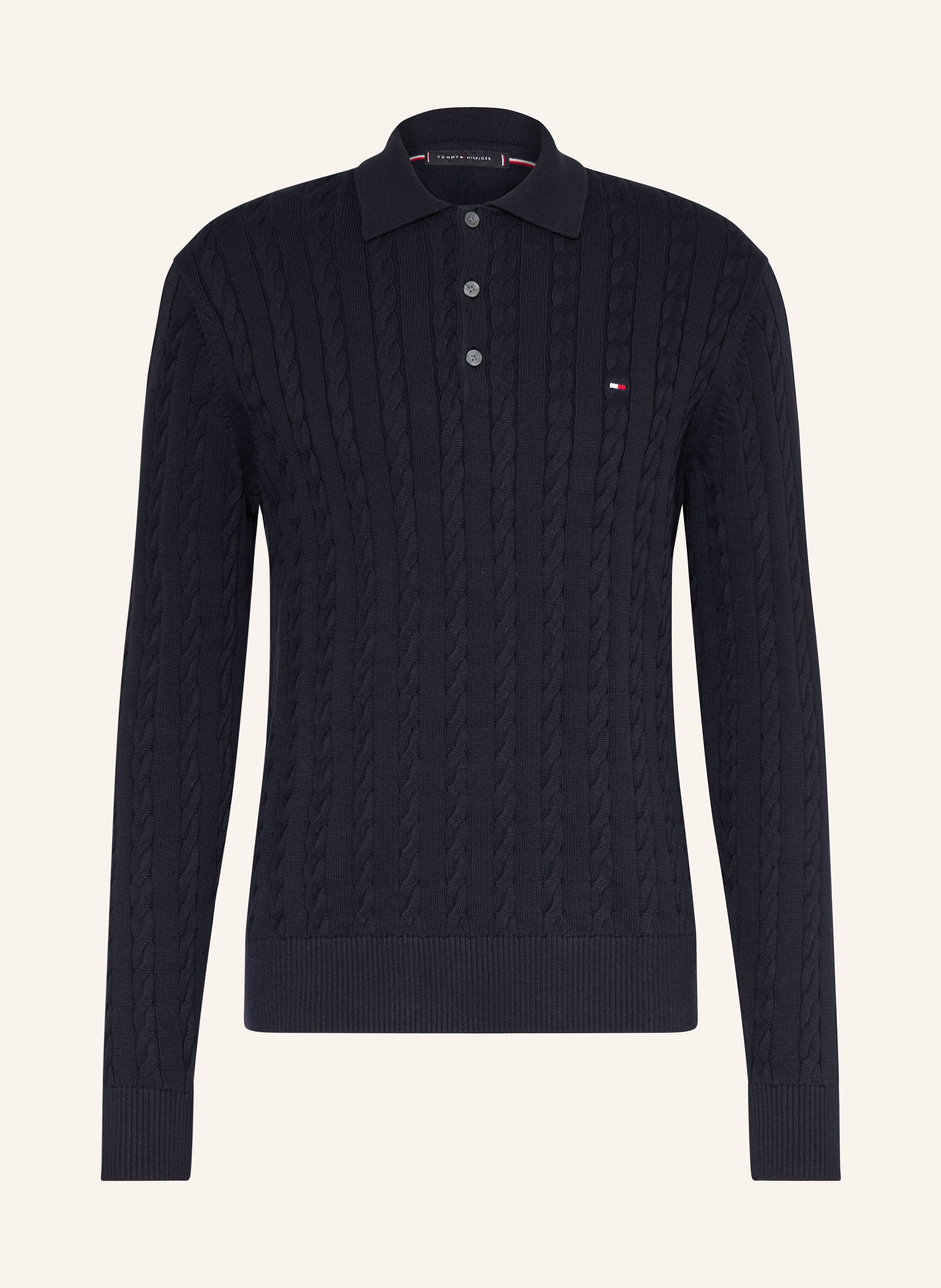 TOMMY HILFIGER Strick-Poloshirt