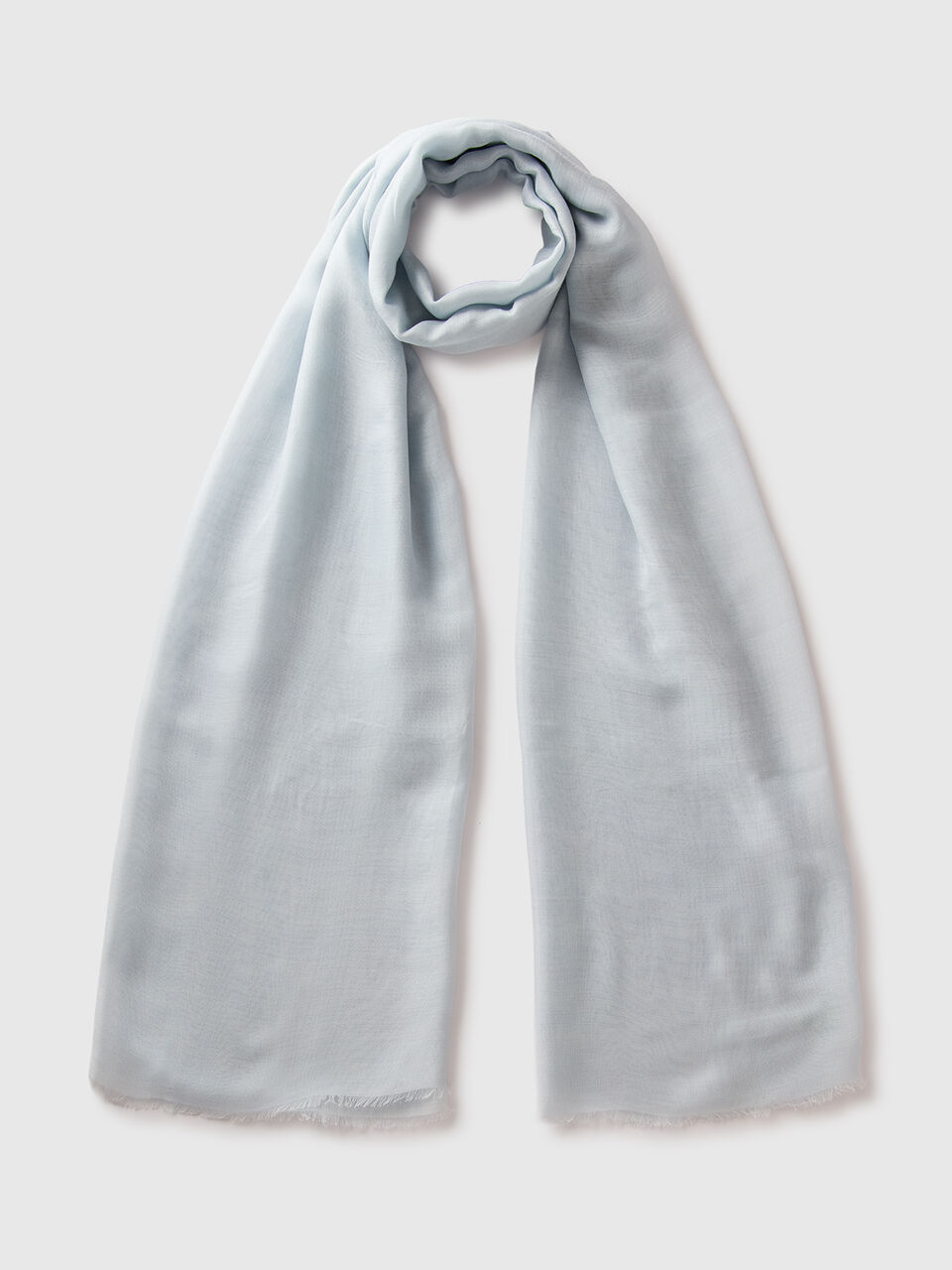 Silk blend scarf