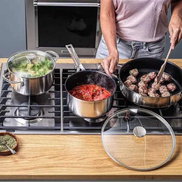 KitchenAid Patelnia głęboka Stainless Steel 28cm 4,3l saute