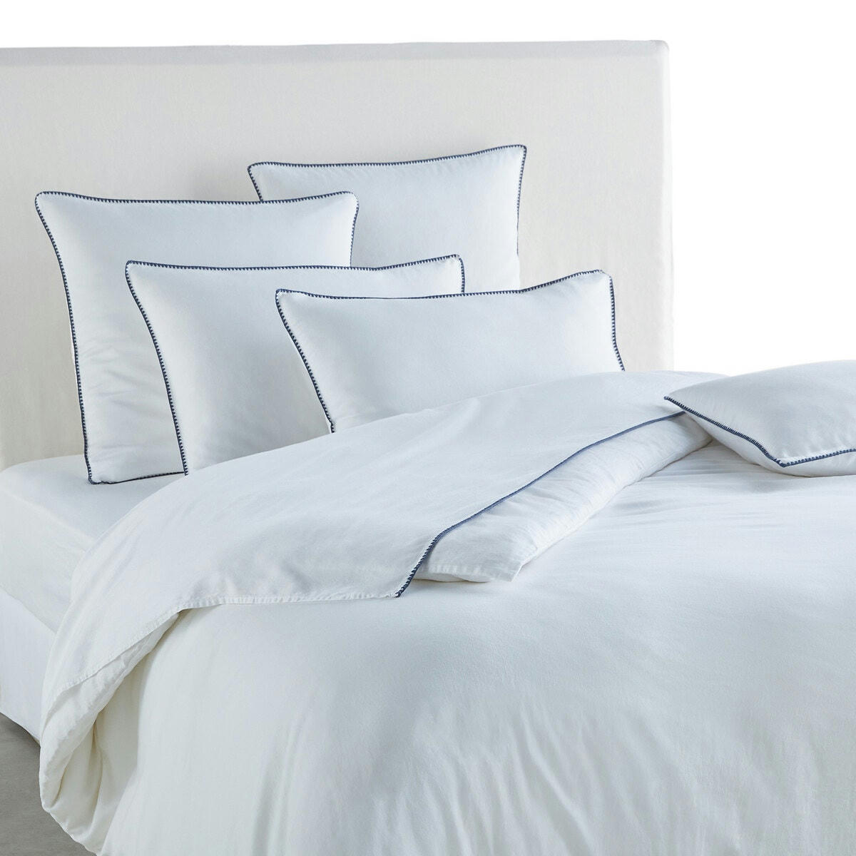 Housse couette satin coton/Lyocell, Satina