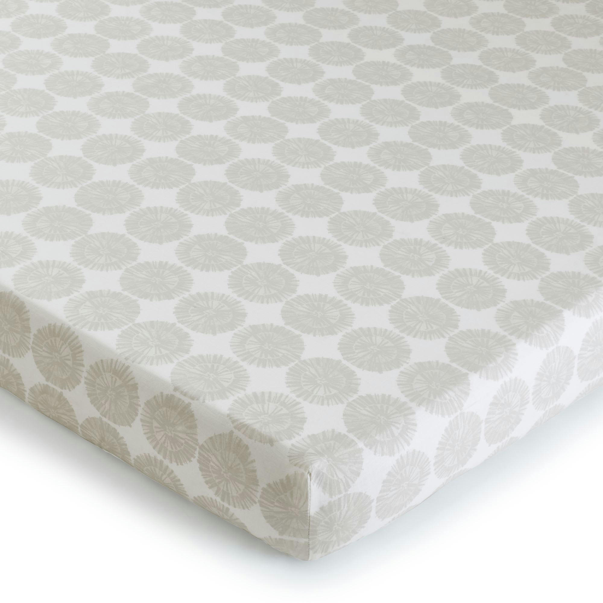 PAMPAILLE - Drap-housse 140x190x28 beige en coton