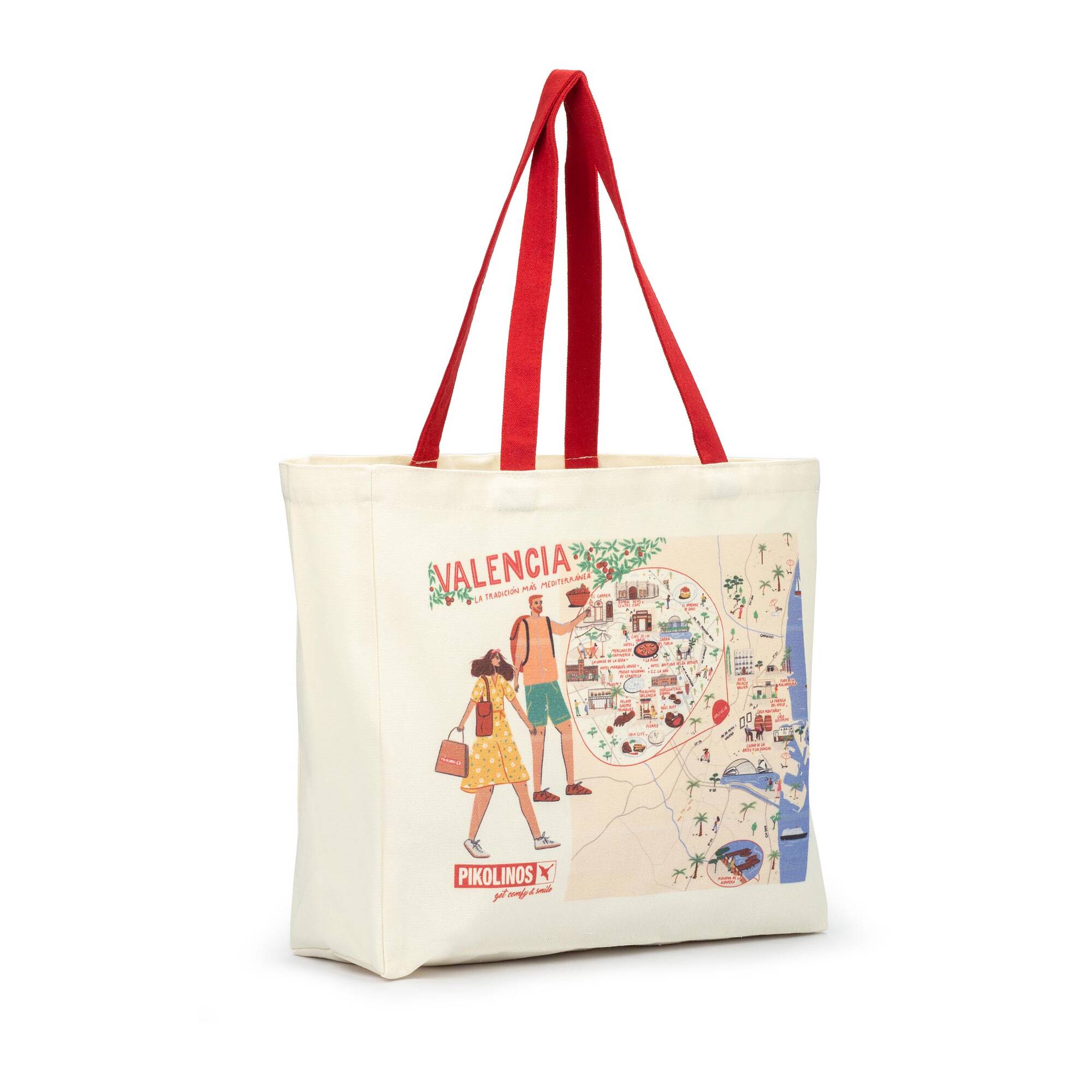 SMILING - Bolsa de algodón orgánico #SmilingCities