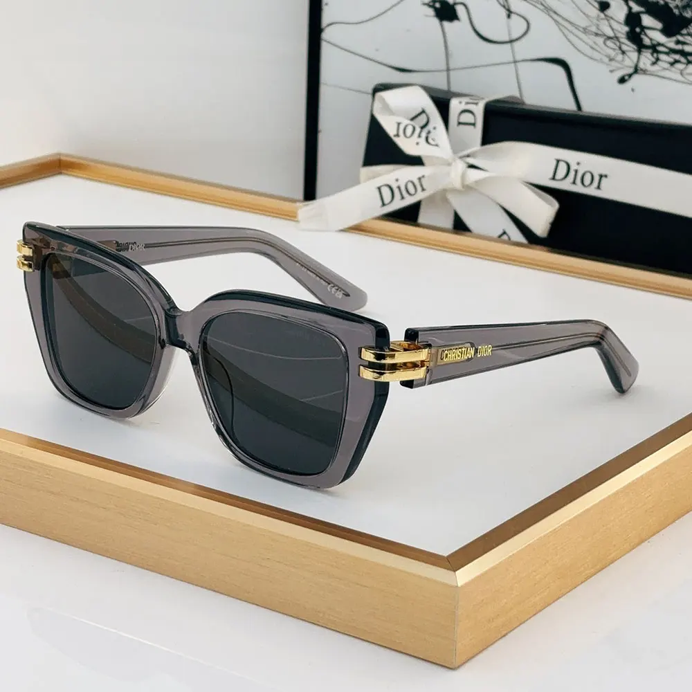 Dior Acetate Fibre Lrregular Lens sunglasses