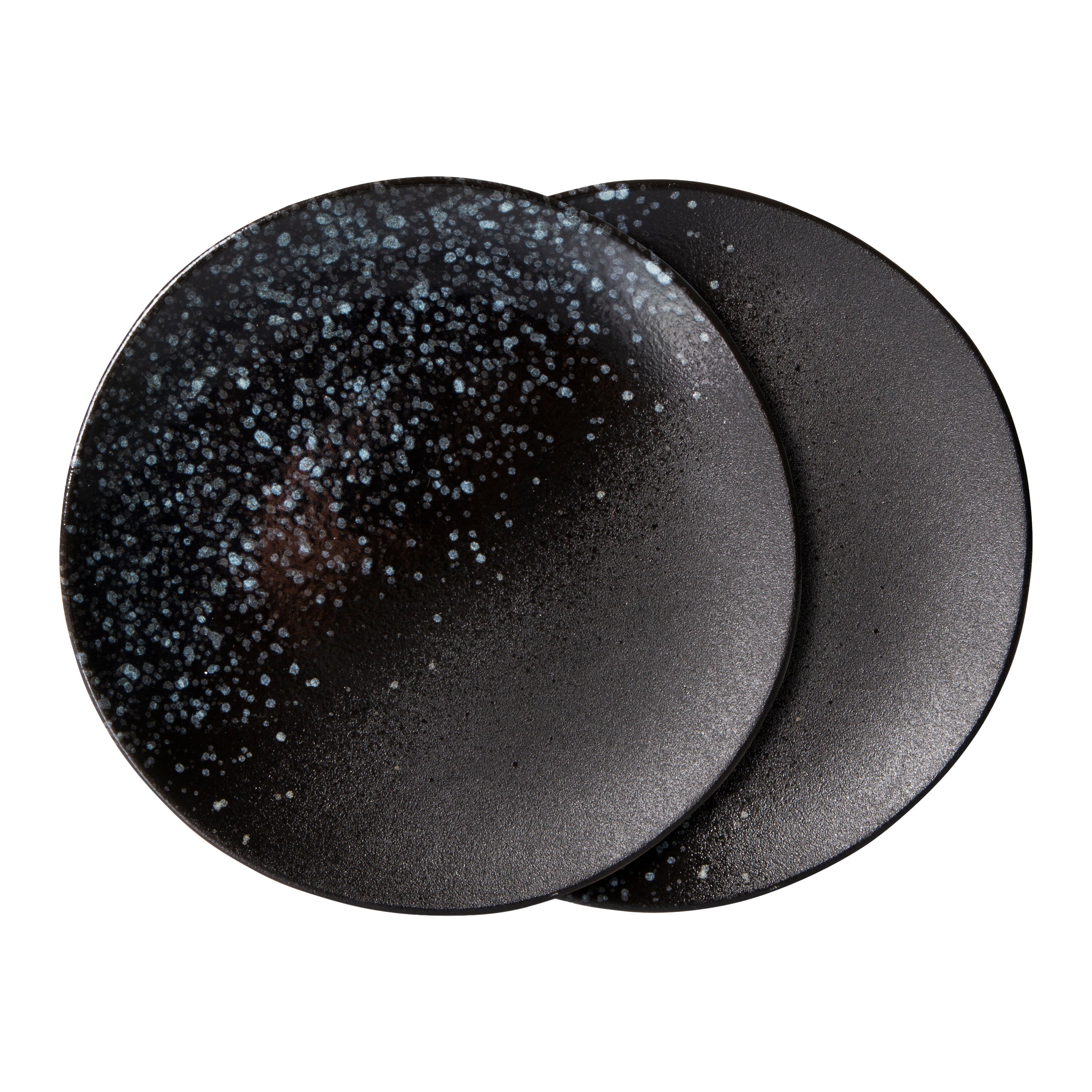 HKliving 70's Dessertbord Ø 17,5 cm - Set van 2 - Stars