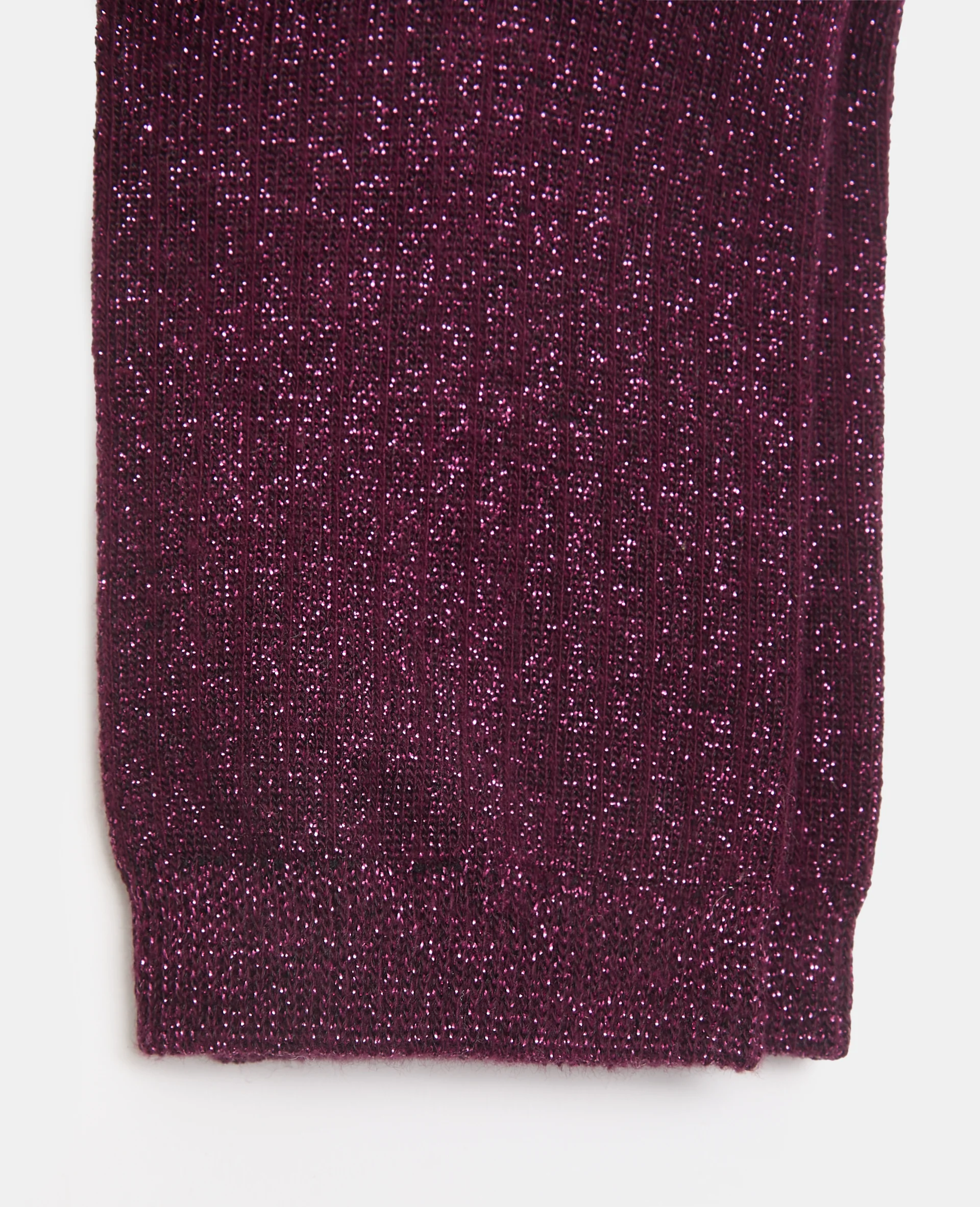 Paire de chaussettes avec fils lurex