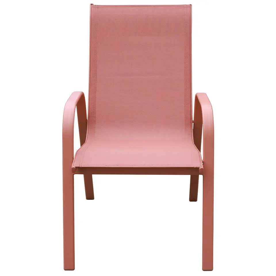 Happy Garden Stoel MARBELLA - Oranje - Aluminium