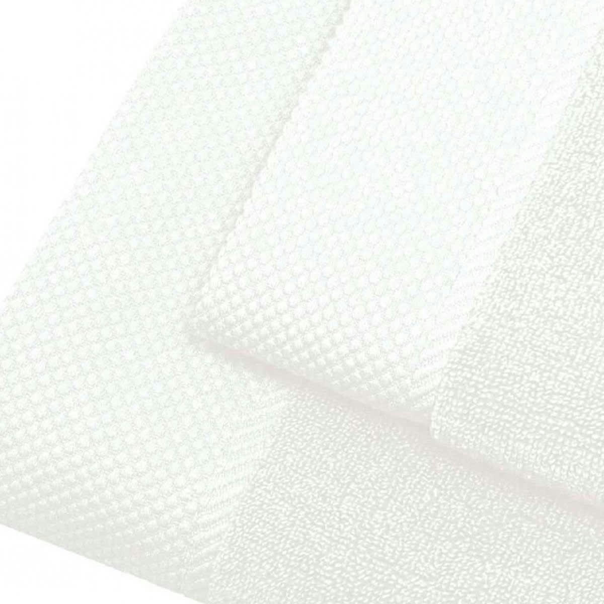 SENSOFT - Drap de bain zéro twist 560gr/m²  blanc 70x140 cm