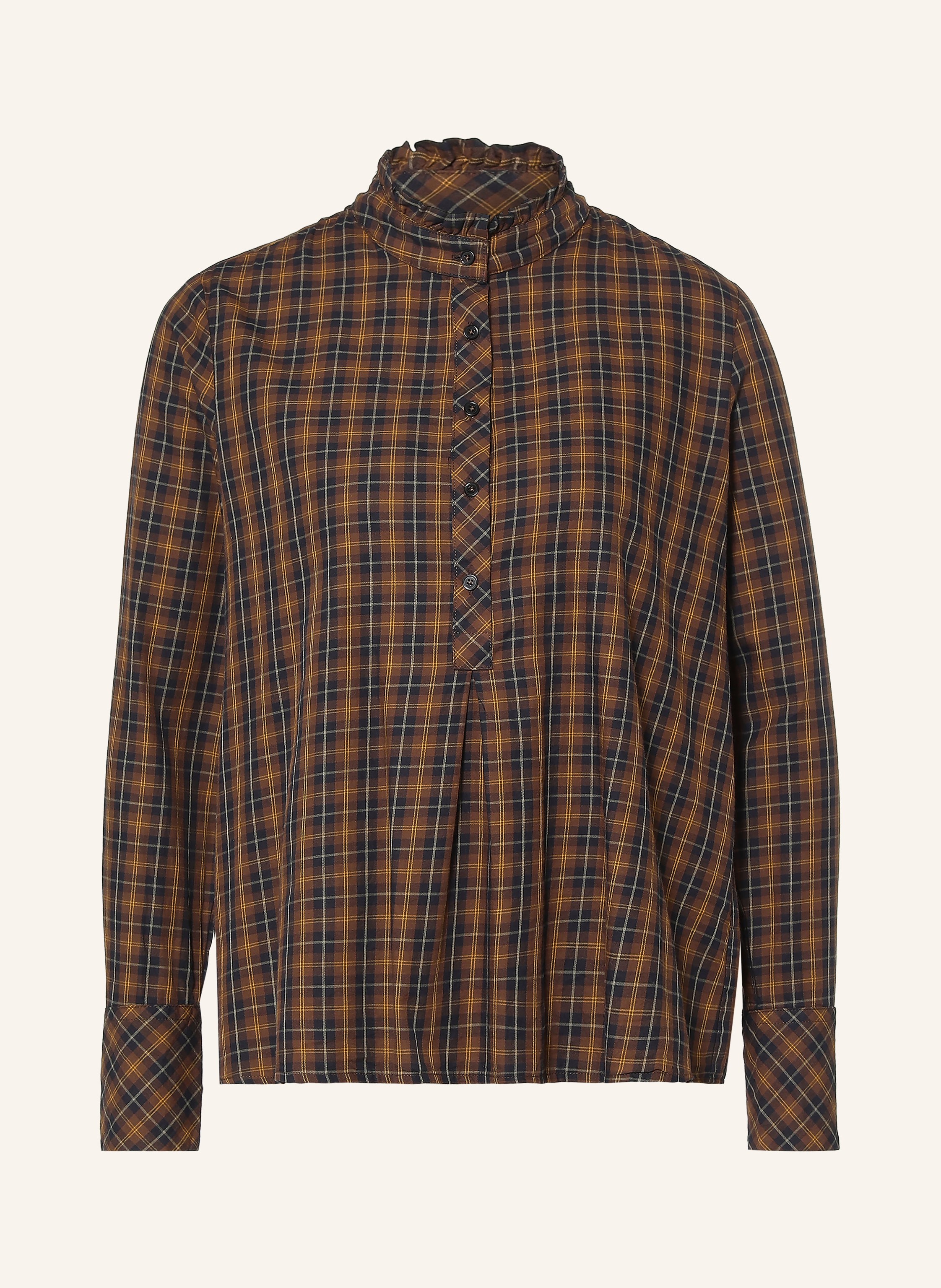 lilienfels Blusenshirt mit Rüschen