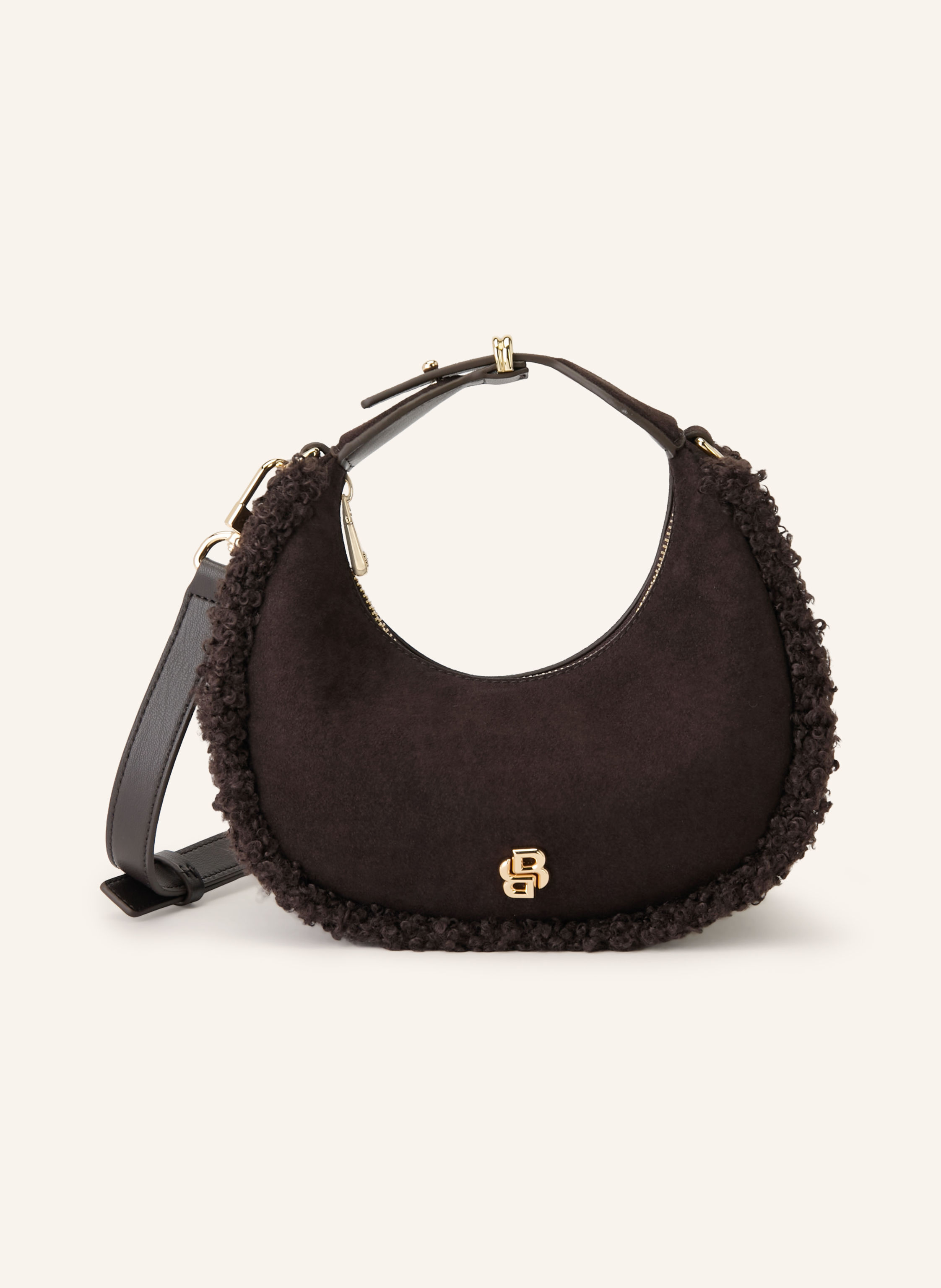 BOSS Handtasche BEYOND mit Teddyfell