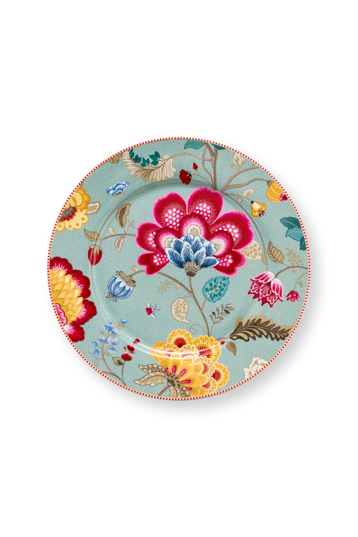 Pip Studio Bord - Blooming Tales - Lichtblauw - 32cm