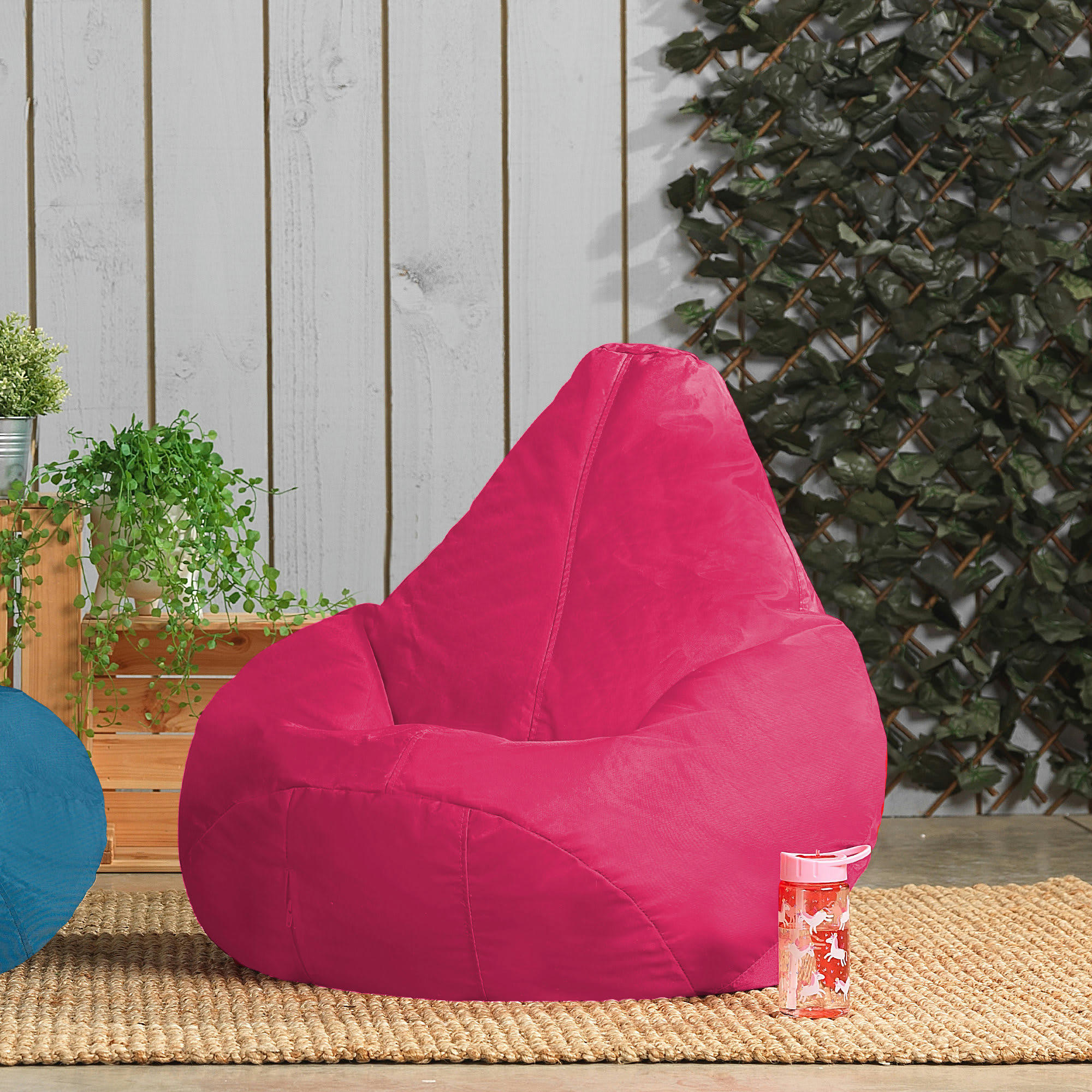 - Pouf enfant inclinable rose