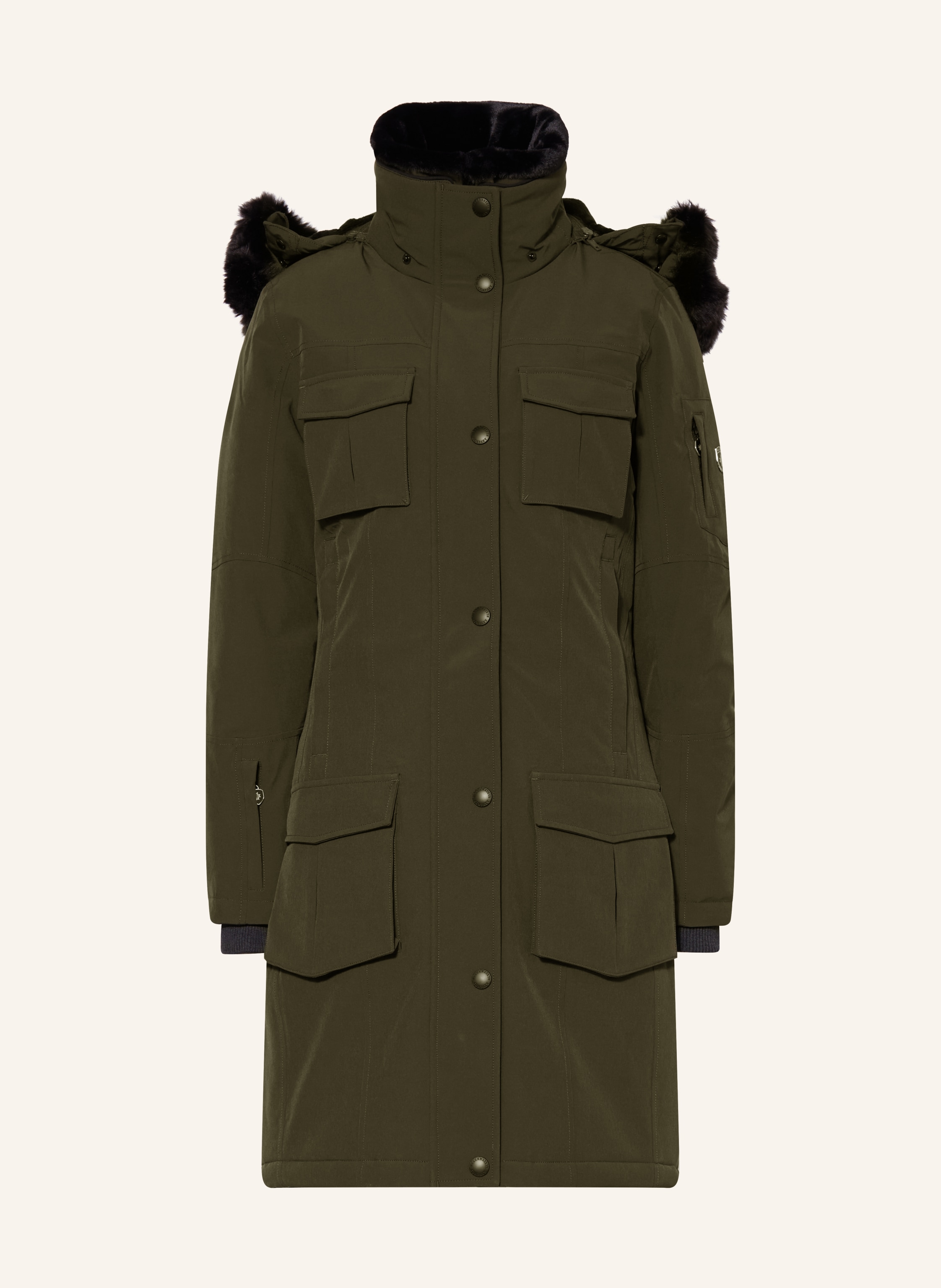 WELLENSTEYN Parka SCHNEEZAUBER mit Kunstfell und DUPONT™ SORONA®-Isolierung