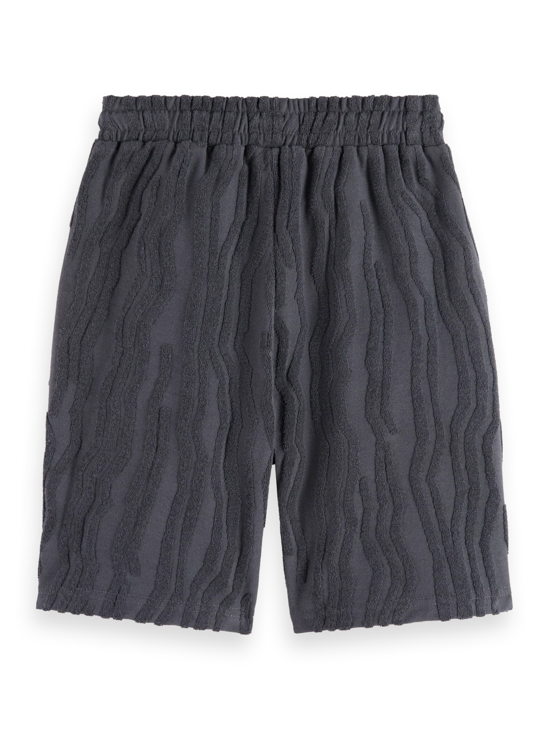 Boys' Mid-Length Terrycloth Jacquard Short