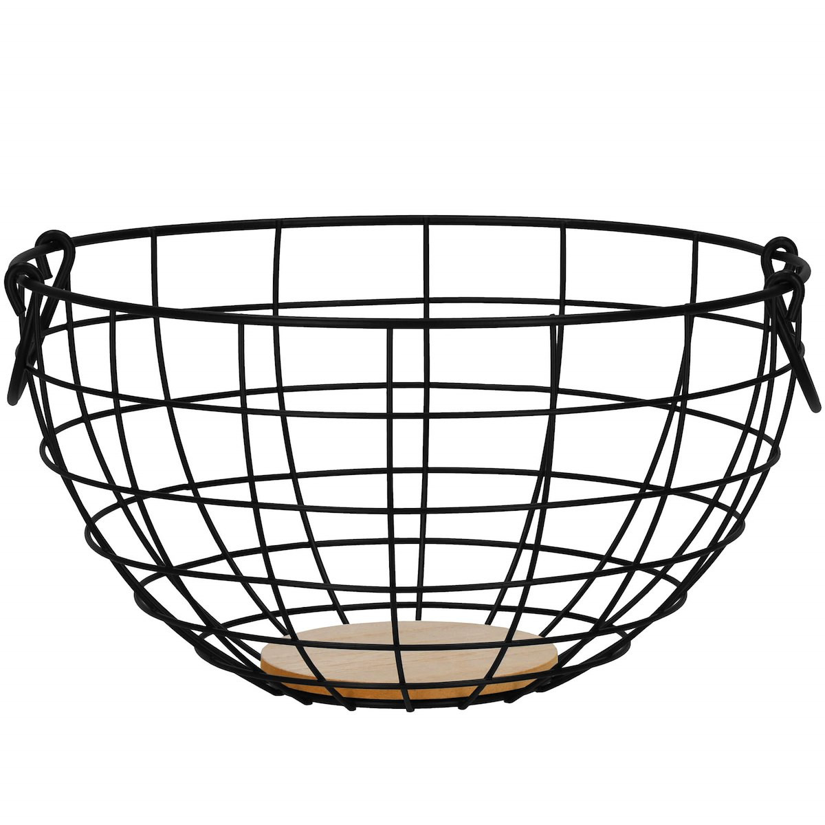 Miska na owoce, koszyk metalowy 28x15 cm stalowa patera