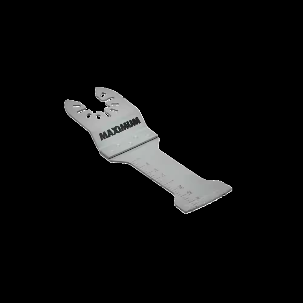 MAXIMUM Oscillating Multi-Tool Brazed Diamond Flush Cut Blade For Tile, Stone & Glass, 1-1/4-in
